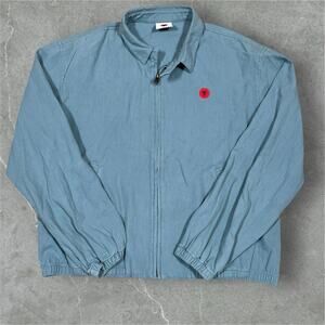 Billionaire Boys Club Ice Cream Soft Serve Zip Jacket Blue Size Medium Boxy
